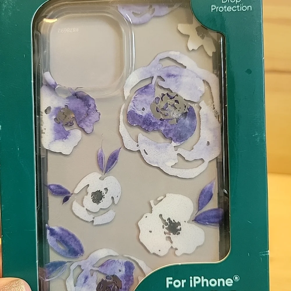 Protect Onn Floral Case For iPhone 13 Pro 10' Drop Protection